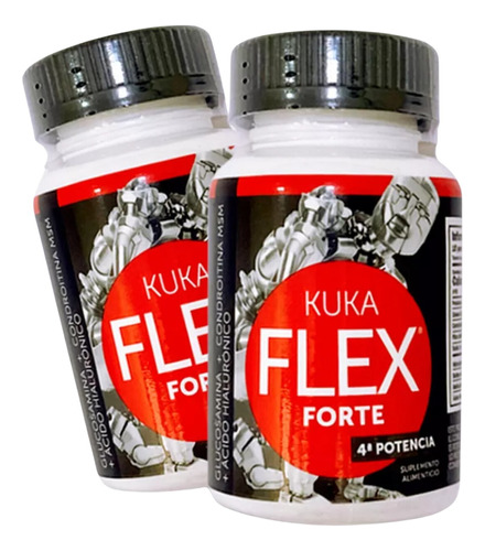 Kit De 2 Frascos De Kukaflex Forte- 30 Tabs