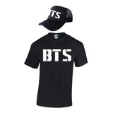 Bts Grupo Camiseta Gorra Combo