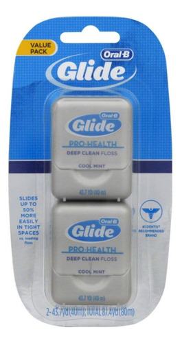 Oral-b Glide Floss, Limpieza Profunda, Menta Fresca, Paquete