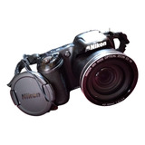 Camara Nikon Coolpix L330 Con Cargador Philips Y 5 Pilas Rec