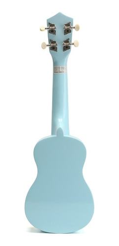 Ukelele De Madera Soprano Con Funda Manual Y Lecciones