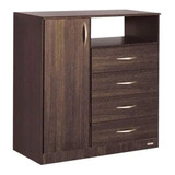 Chiffonier Platinum 921 - 4 Cajones 1 Puerta