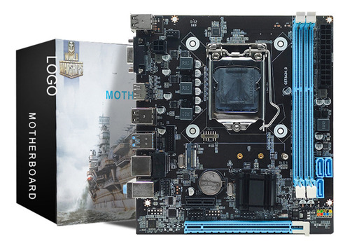 Placa Base H81 Micro-atx Lga1150 2 Ddr3 De 16 Gb Para Pc And