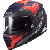 Casco Integral P/ Moto Ls2 Ff390 Breaker Beta Rojo/azul