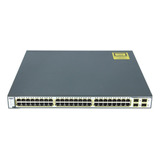 Switch Cisco Ws C 3750 48ts S 48 Puertos 10/100 Capa 3