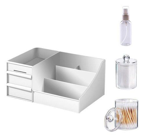 Caja Organizadora Maquillaje Con Gavetas De Multifuncional 