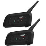 Intercomunicador Casco Moto Bluetooth Ejeas V6 Pro X2