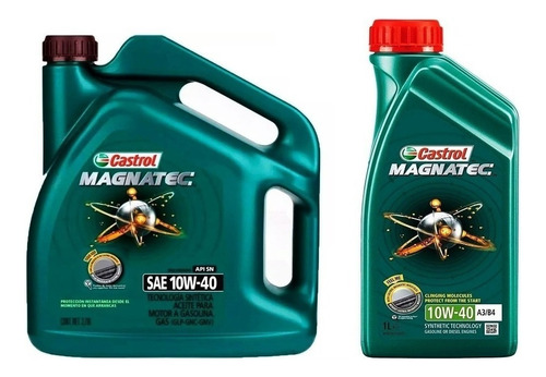 Aceite Castrol Magnatec Tecnologia Sintetica 10w40 5 Litros