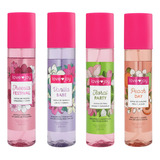 Body Mist Pack Love Joy 4 Fragancias By Bioscents 