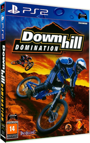 Downhill Domination Pra Ps2 Slim Bloqueado Leia Desc.