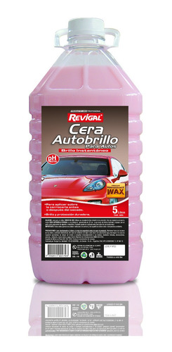 Cera Autobrillo  Revigal  X 5 Litros