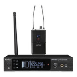 Retorno De Palco Sem Fio In Ear Amw Ums2 Uhf Digital Monitor