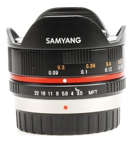 Objetiva Samyang 7.5mm F3.5 Umc Fisheye (mft)