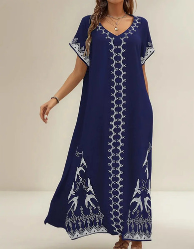 Vestidos Caftán For Mujer, Tallas Grandes, Caftanes Largos, | Meses sin interés