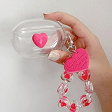 Funda Corazón Transparente Beats Studio Buds 2021