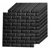 Pegatina De Pared 3d Negra, Impermeable, 10 Unidades