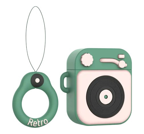 Funda Estuche Para Air Pods Pro 1,2 Y 3 Case Silicona Radio