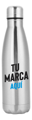 15 Botellas Térmicas Acero Inoxidable Tu Logo Empresa Regalo