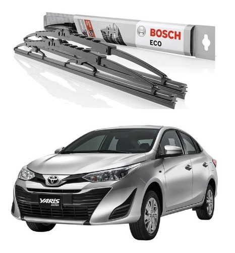 2 Plumas Limpiaparabrisas Bosch Toyota Yaris Sedan 2017-2019