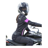 Chamarra Para Moto Mujer Antiagua Certificado Ce Termica 