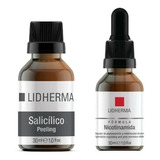 Nicotinamida + Salicílico Acne Manchas Control Sebo Lidherma