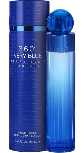 Perry Ellis 360° Very Blue Cabellero 100 Ml, 100% Original