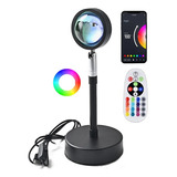 Sunset Lamp Lampara Atardecer Bluetooth/usb Control/app