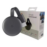 Google Chromecast 3ra Generación Streaming Hdmi