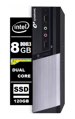 Mini Pc Pdv Bematech Rc-8300 Intel Dualcore  8gb Ssd 120gb