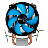 Enfriador De Procesadores Aerocool Verkho2 Intel Y Amd, Led Negro/azul, Negro Y Azul