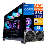 Pc Gamer Cpu I7 14700kf, Ssd 1tb, 64gb Ddr5, Rtx 4060ti 8gb