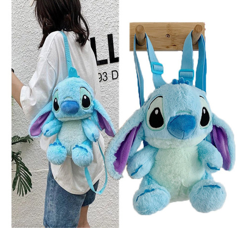 Stitch Kawaii Mochila De Felpa For Jardín De Infantes. .