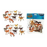 Caballos 24und  Mini Plastic Horse Figures 2.5  Toys Birthd