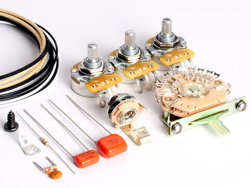 Toneshaper Guitarra Cableado Kit, Para Su Fender Stratocaste