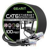 30 Metros Cable Red Plano Categoria 6 Cat6 Rj45 Utp Ethernet