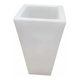 Maceta Plastico Rotomoldeada Piramidal Luminosa 60x30 C/luz 