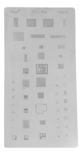 Stencil Para Reballing E Bga iPhone 11 Pro P3074