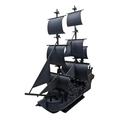 Barco Pirata Perla Negra A Escala | Meses sin interés