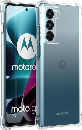 Funda Acrigel Transparente Para Motorola Esquinas Reforzadas