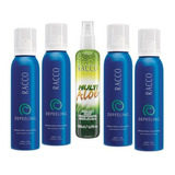 Kit C/4 Mousse Depilatorio + Pós Depilatório Sos Aloe Racco