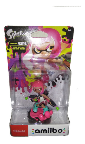 Amiibo Inkling Girl 2 Splatoon