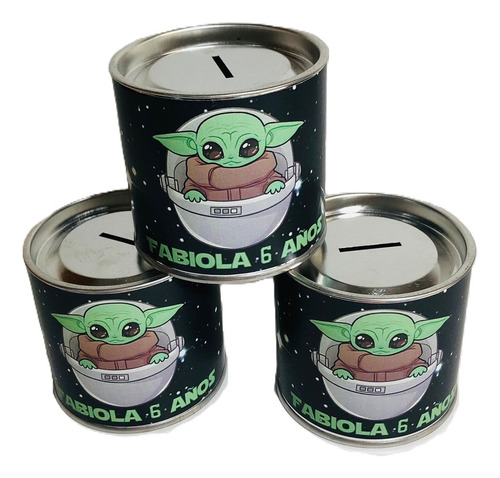 Souvenir Alcancias Personalizadas X 10  Baby Yoda
