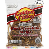 Oro Flake - Tiras De Cerdo Frito Con Pimienta Roja (3,25 Onz