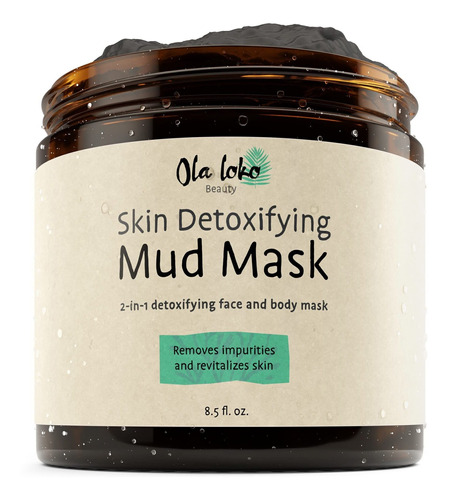 Ola Loko Mascarilla De Barro Para Cara Y Piel, Mascarilla De