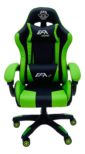 Cadeira De Escritório Gamer Efa Verde 