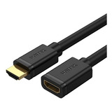 Cable Extensión Hdmi 3 Mts Macho-hembra V2.0 4k Alta Calidad