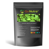 Go Nutra I Lemon Balm Extract I Support I 8oz Powder