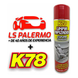 Limpia Tapizado K78 Aerosol Espuma Cuero Pana Algodón Espuma