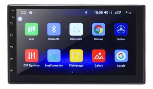 Stereo Con Android Pantalla De 7  Con Camara Trasera 70001a