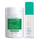 Biomask Prohall Mascara Hidrataçao 1kg + Reconstrução Pro.r